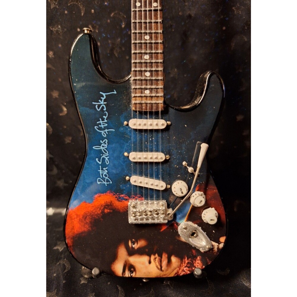 Jimi Hendrix Mini Guitar Fender JH-806 Strat Both Sides of the Sky Axe Heaven